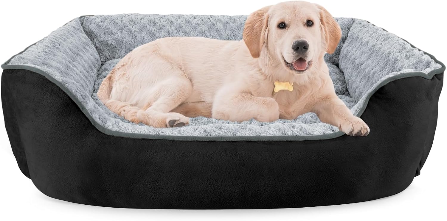 Durable Calming Dog Bed Rectangle Dog Bed for Dogs
